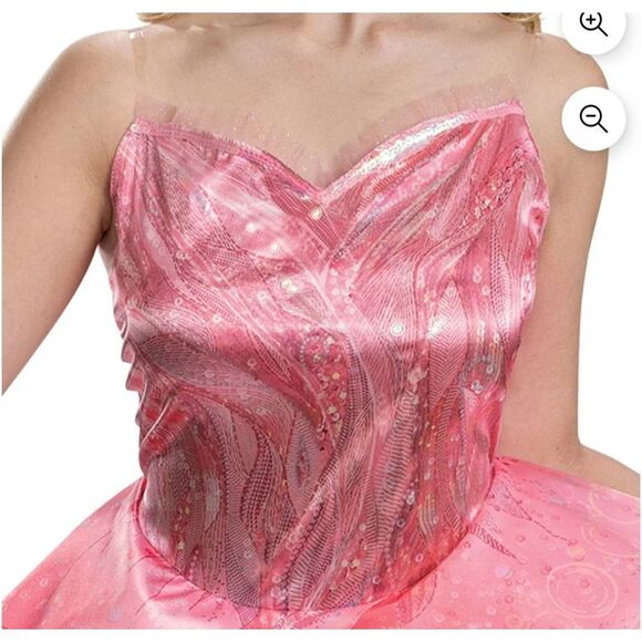 NIP GLINDA FROM WICKED COSTUME BY DISGUISE - Picture 7 of 10